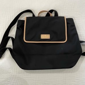 Kate spade backpack- black